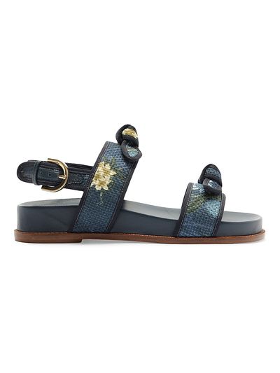 Alexandre Birman Women's 35MM Raffia Sport Sandals