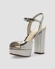 Alexandre Birman Women's Amy 110MM Leather Platform Sandals - 6