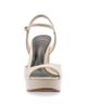 Alexandre Birman Women's Amy 120MM Leather Platform Sandals - 6