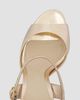 Alexandre Birman Women's Amy 90MM Metallic Leather Sandals - 6