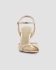 Alexandre Birman Women's Amy 90MM Metallic Leather Sandals - 7