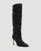 Alexandre Birman Women's Annelise 85MM Leather & Calf Hair Knee-High Boots - 10