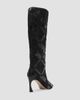 Alexandre Birman Women's Annelise 85MM Leather & Calf Hair Knee-High Boots - 3
