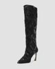 Alexandre Birman Women's Annelise 85MM Leather & Calf Hair Knee-High Boots - 6