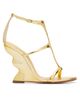 Alexandre Birman Women's Boonie 100MM Leather Wedge-Heel Sandals - 1