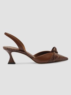 Alexandre Birman Women's Clarita 60MM Leather Slingback Pumps
