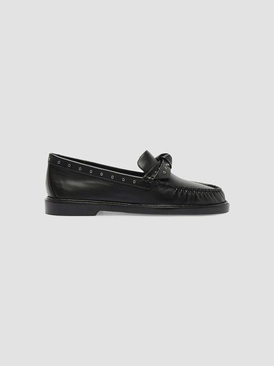 Alexandre Birman Women's Clarita Mini-Eyelet Leather Loafers