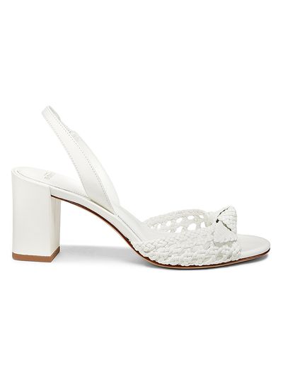 Alexandre Birman Women's Easy Clarita 75MM Leather Slingback Sandals