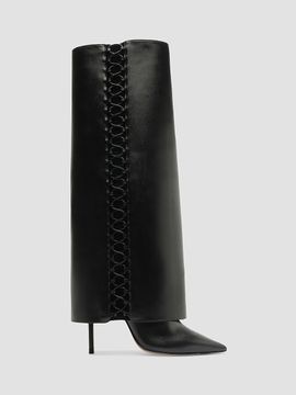 Alexandre Birman Women's Holly 100MM Leather Knee-High Boots