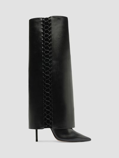 Alexandre Birman Women's Holly 100MM Leather Knee-High Boots
