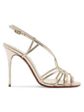Alexandre Birman Women's Kim 100MM Strappy Leather Sandals