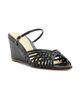 Alexandre Birman Women's Lilian 75MM Woven Leather Wedge Sandals - 2