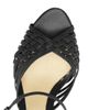 Alexandre Birman Women's Lilian 75MM Woven Leather Wedge Sandals - 5