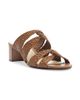 Alexandre Birman Women's Sabrina 45MM Leather Block-Heel Mules - 2