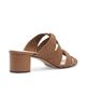 Alexandre Birman Women's Sabrina 45MM Leather Block-Heel Mules - 3