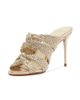 Alexandre Birman Women's Sabrina 85MM Braided Leather Mules - 5