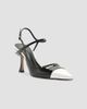 Alexandre Birman Women's Tita 85MM Colorblocked Leather Slingback Pumps - 2