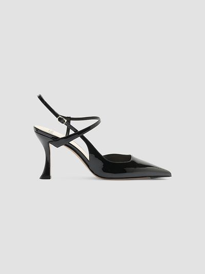 Alexandre Birman Women's Tita 85MM Leather Slingback Pumps