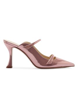 Alexandre Birman Women's Tita 85MM Specchio Leather Mules