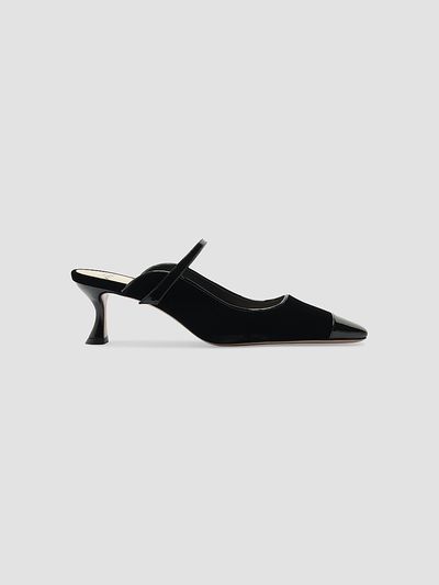 Alexandre Birman Women's Tita Wave 60MM Suede Mules