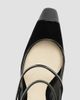 Alexandre Birman Women's Tita Wave 85MM Velvet & Patent Leather Pumps - 6