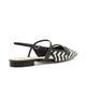 Alexandre Birman Women's Tita Zigzag Raffia Slingback Flats - 3