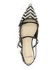 Alexandre Birman Women's Tita Zigzag Raffia Slingback Flats - 4