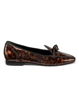 Alexandre Birman Women's Tortoise-Leather Loafers