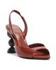 Alexandre Birman Women's Tropicana 85MM Leather Sandals - 2