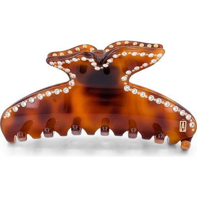 Alexandre de Paris Alexandre de Paris Dore acetate and crystals hair clip