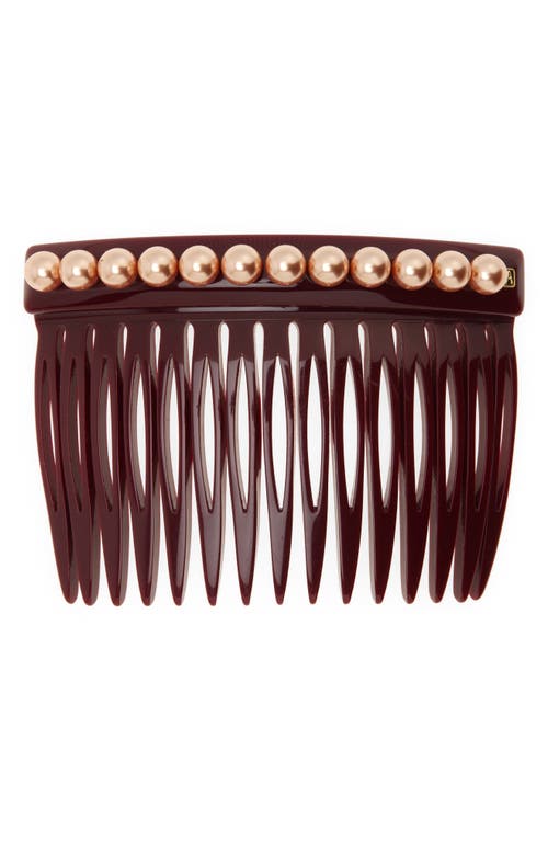 Alexandre de Paris Alexandre de Paris Faux Pearl Hair Comb