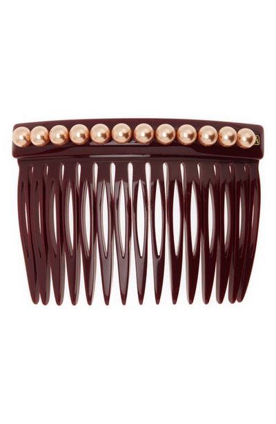 Alexandre de Paris Alexandre de Paris Faux Pearl Hair Comb