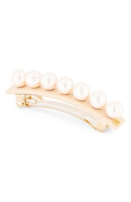 Alexandre de Paris Alexandre de Paris Imitation Pearl Barrette