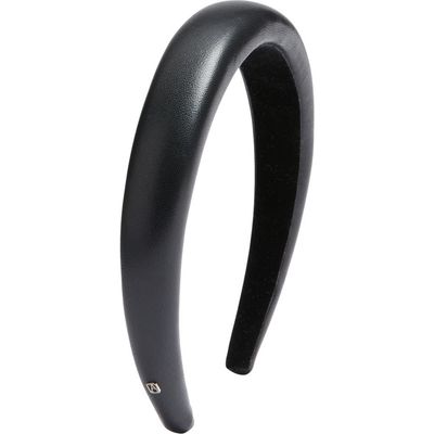 Alexandre de Paris Alexandre de Paris Padded Leather Headband