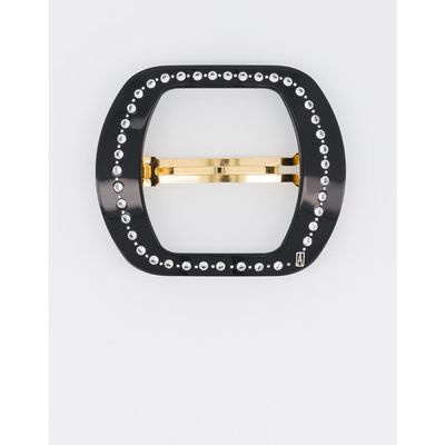 Alexandre de Paris Alexandre de Paris Palais Royal Strass Hollow Acetate Barrette