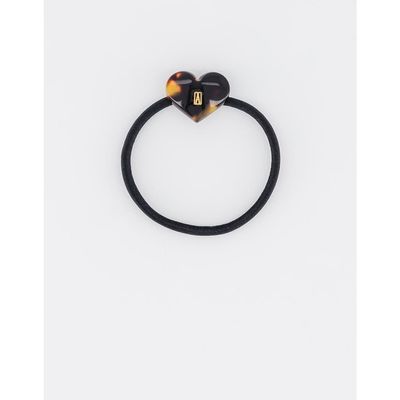 Alexandre de Paris Alexandre de Paris Pantin Heart Acetate Hair Tie
