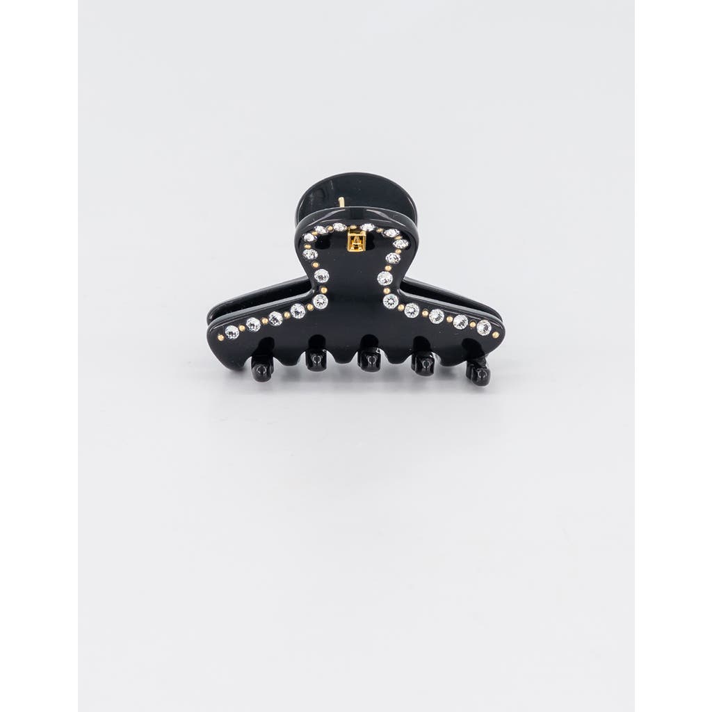 Alexandre de Paris Alexandre de Paris Raspail Acetate Strass Small Hair Claw Clip