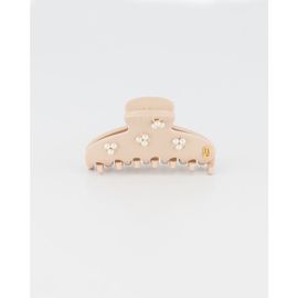 Alexandre de Paris Alexandre de Paris Small Pearls and Crystals Acetate Hair Clip