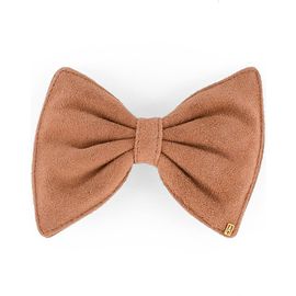 Alexandre de Paris Alexandre de Paris Suede hair bow barette