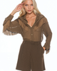Alexia Admor Alexia Admor Kairos Oversized Fringe Shirt - 2