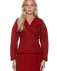 Alexia Admor Alexia Admor Soren Crewneck Rounded Sleeve Blazer - 1