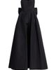 Alexia María Women's Convertible Bow-Embellished Silk Faille Jumpsuit - 1