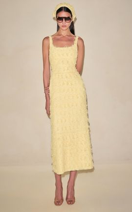 Alexis Alexis Brera Tweed Midi Dress