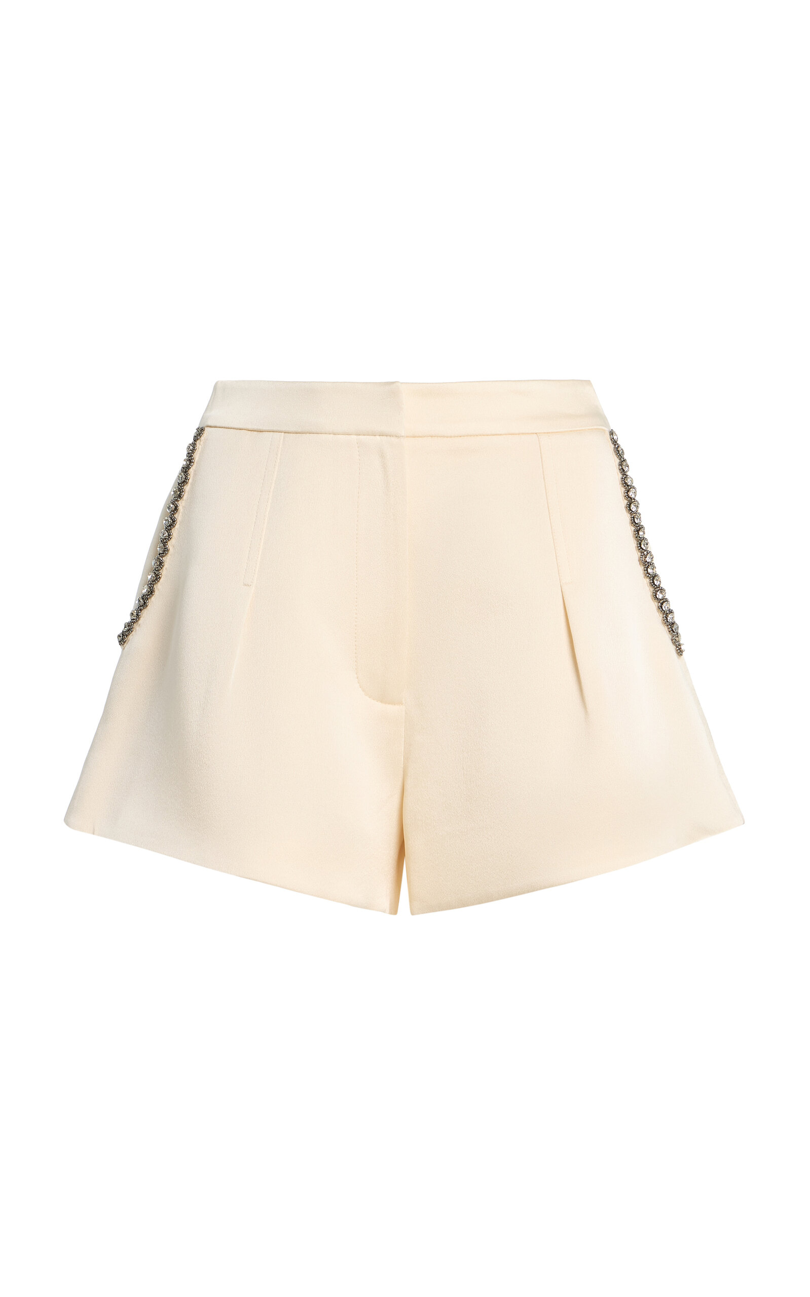 Alexis Alexis Circe Embellished Crepe Shorts