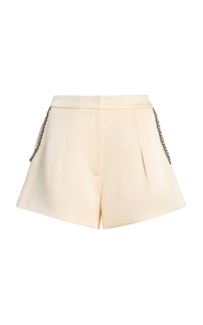 Alexis Alexis Circe Embellished Crepe Shorts
