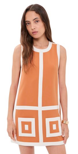 ALEXIS ALEXIS Estara Dress Ember/White