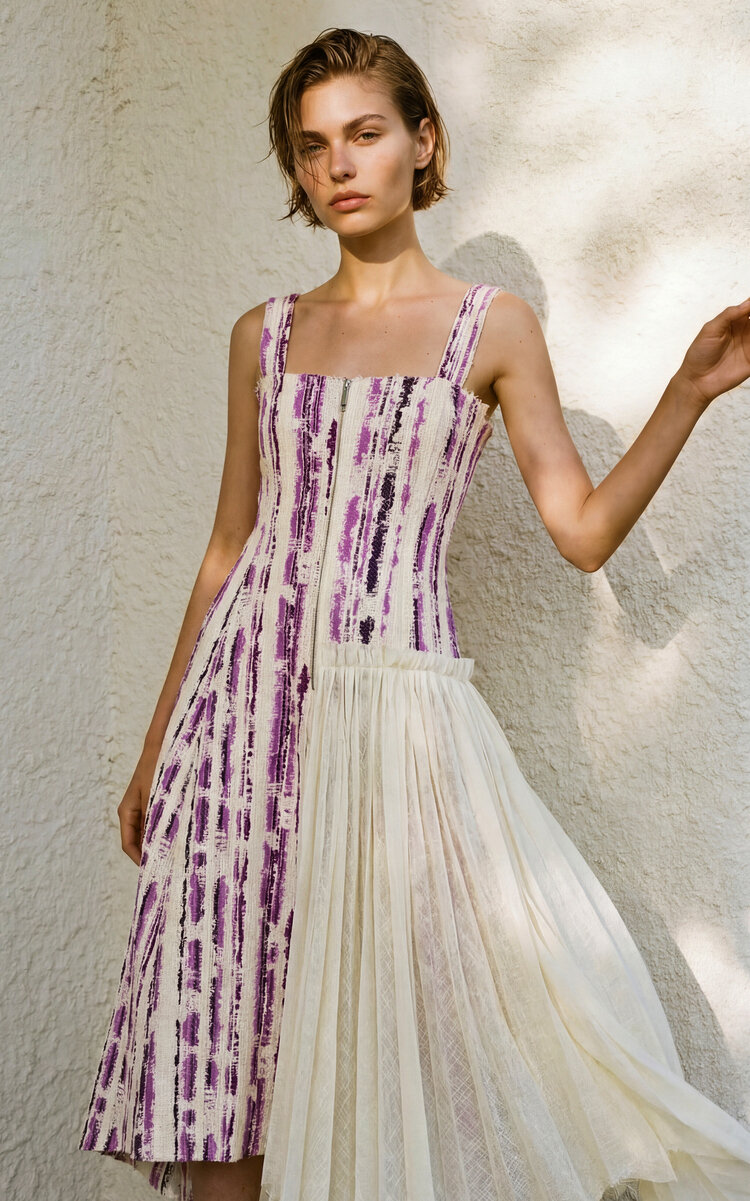 alexis midi dress for spring Alexis Midi Dress, in Painterly Petals, Size: Small | Show Me Your Mumu
