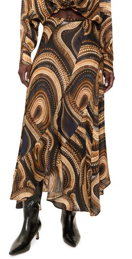 ALEXIS ALEXIS Hespera Skirt Gold Kaleidoscope