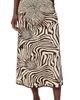 ALEXIS ALEXIS Jazlyn Skirt Brown Blossom - 1