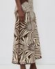 ALEXIS ALEXIS Jazlyn Skirt Brown Blossom - 4